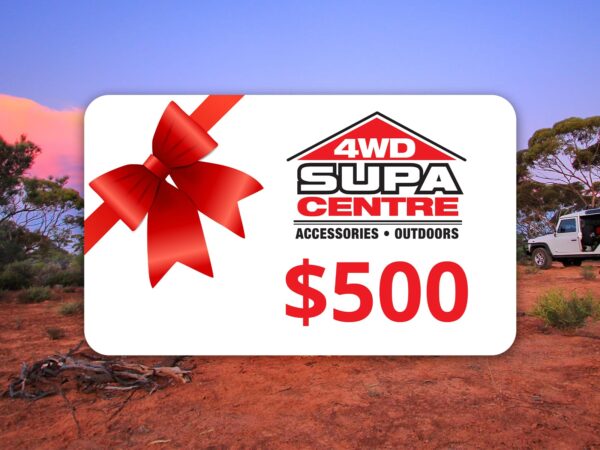 WIN A <span class="orange-text">$500</span> 4WD SUPACENTRE VOUCHER