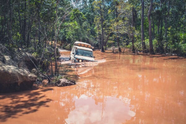 How to Avoid Getting Bogged When Driving Through Mud