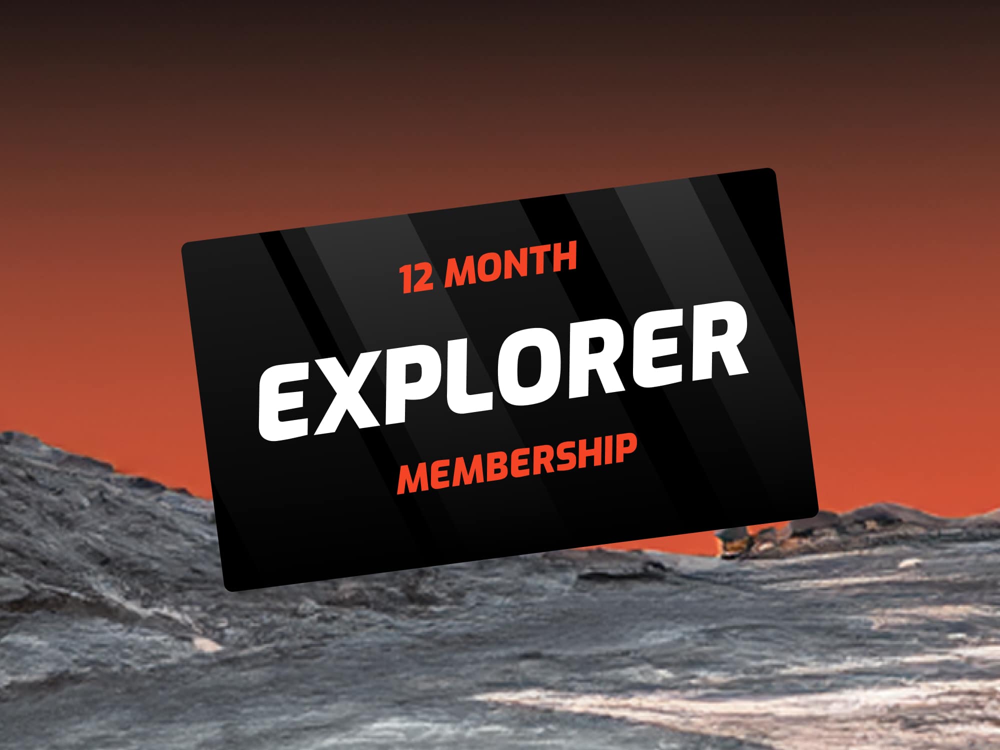 12 month Exploer membership