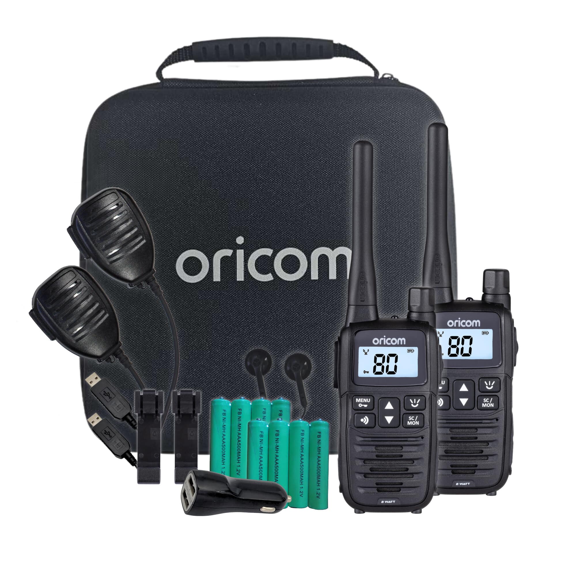 Oricom Handheld UHF CB Radio Trade Pack
