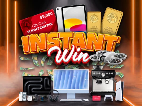 28,000 Instant Wins Worth <span class="orange-text">$100,000</span>+