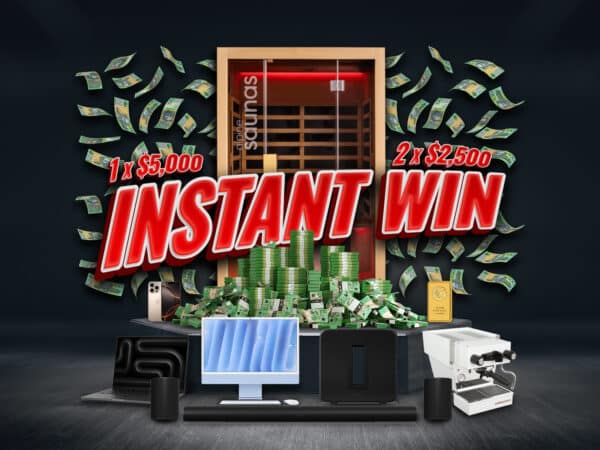 30,000 Instant Wins Worth $110,000+