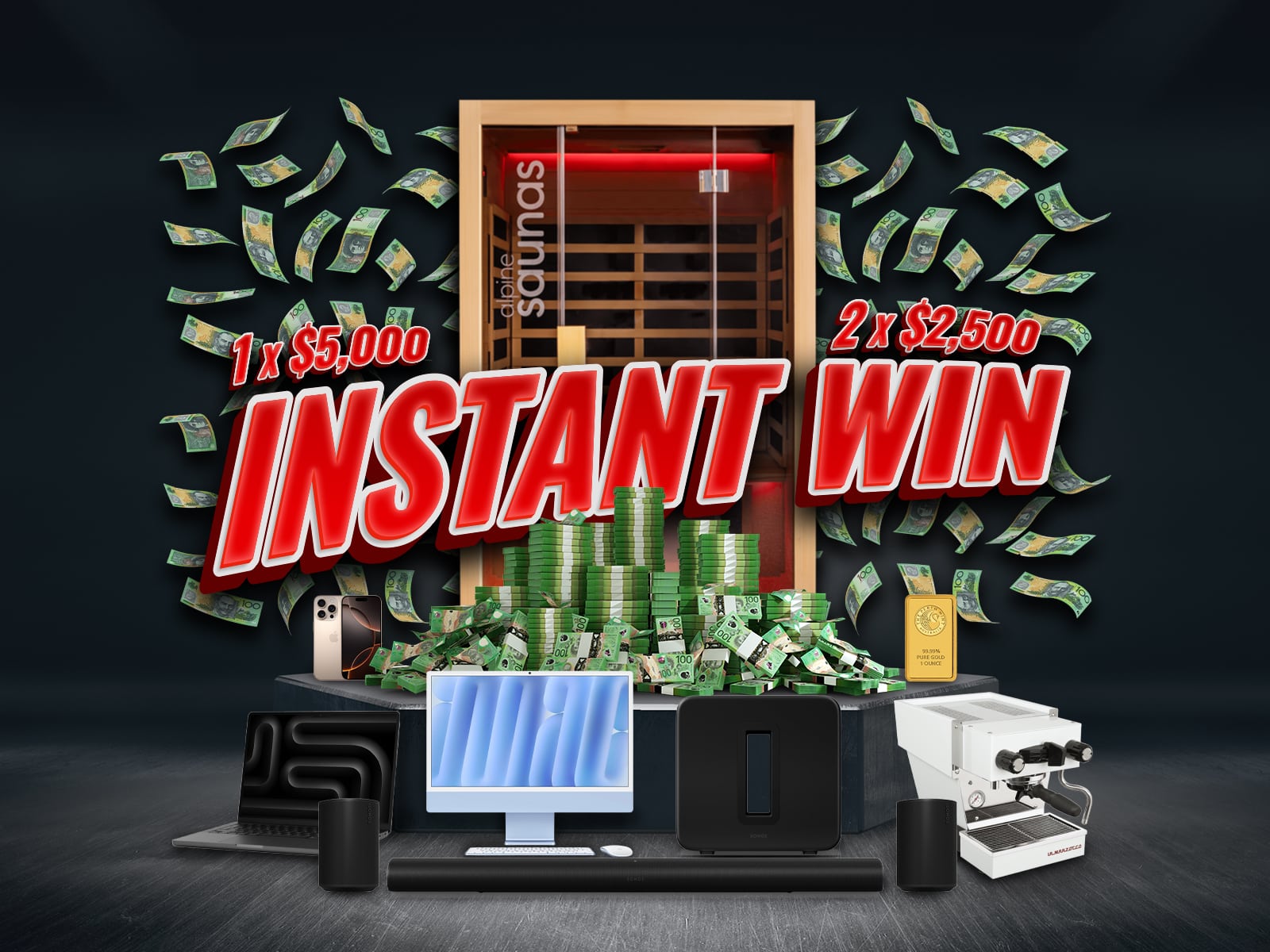 30,000 Instant Wins Worth $110,000+
